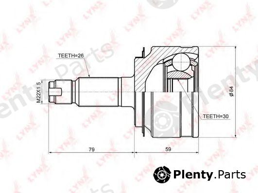 Lynxauto Part Co Co Joint Kit Drive Shaft Plenty Parts
