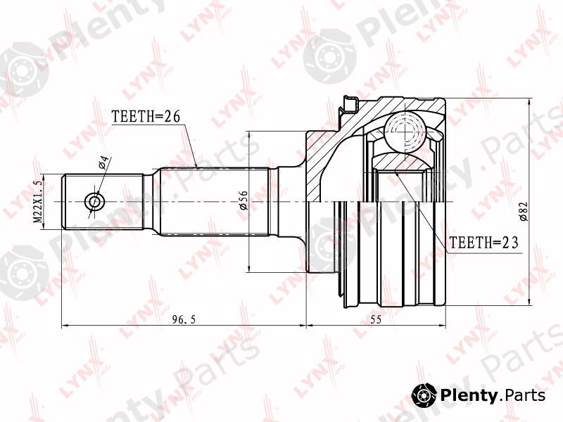 Lynxauto Part Co Joint Kit Drive Shaft Plenty Parts