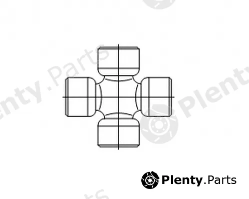 Spidan U040 — Joint, propshaft