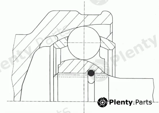 Spidan 22690 — Joint Kit, drive shaft