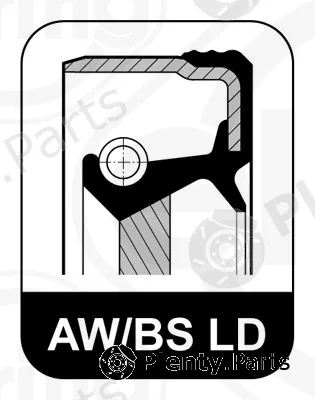 Elring 694.673 — Shaft Seal, crankshaft