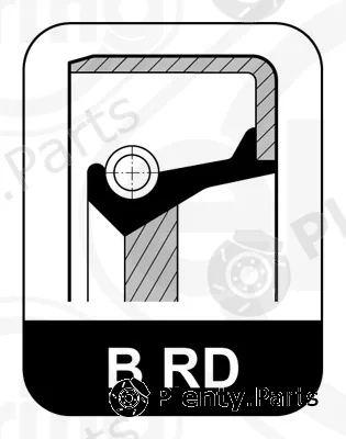 Elring 212.458 — Shaft Seal, camshaft