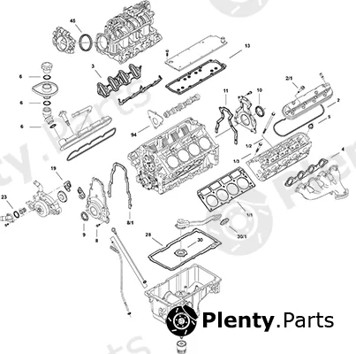 Elring LSGenIVLS2 — Full Gasket Kit, engine