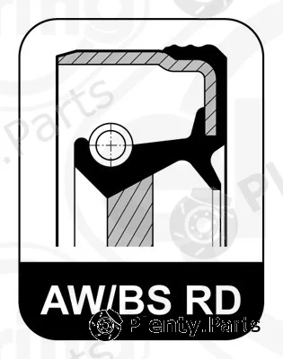 Elring 069.590 — Shaft Seal, crankshaft