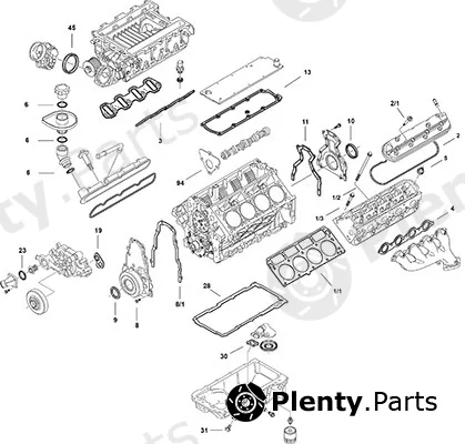 Elring LSGenIVLS9 — Full Gasket Kit, engine