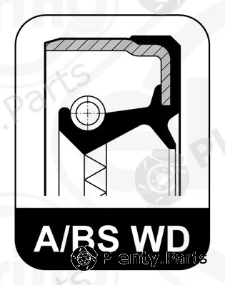 Elring 880.200 — Shaft Seal, differential