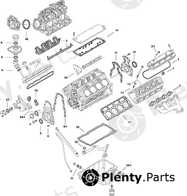 Elring LSGenIIIL92 — Full Gasket Kit, engine