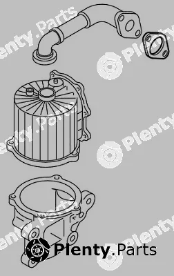 Elring 387.520 — Gasket, crankcase ventilation
