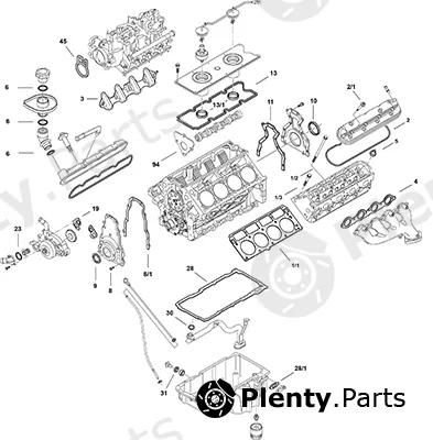 Elring LSGenIIILM4 — Full Gasket Kit, engine