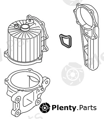 Elring 444.980 — Gasket, crankcase ventilation