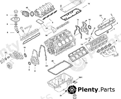 Elring LSGenIVLS3 — Full Gasket Kit, engine