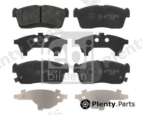 febi bilstein 16662 — Brake Pad Set, disc brake