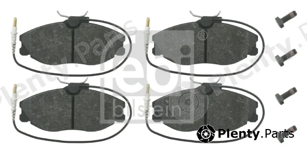 febi bilstein 16257 — Brake Pad Set, disc brake