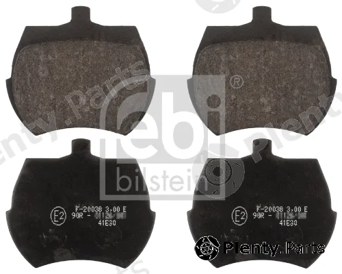 febi bilstein 116201 — Brake Pad Set, disc brake