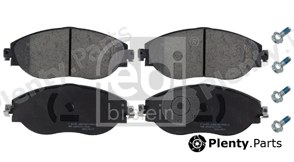 febi bilstein 116243 — Brake Pad Set, disc brake