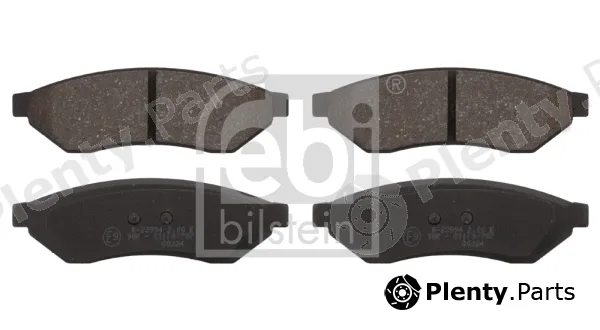 febi bilstein 16722 — Brake Pad Set, disc brake