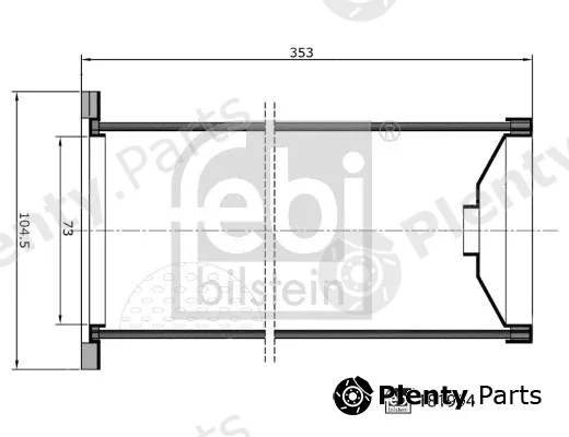 febi bilstein 181994 — Air Filter