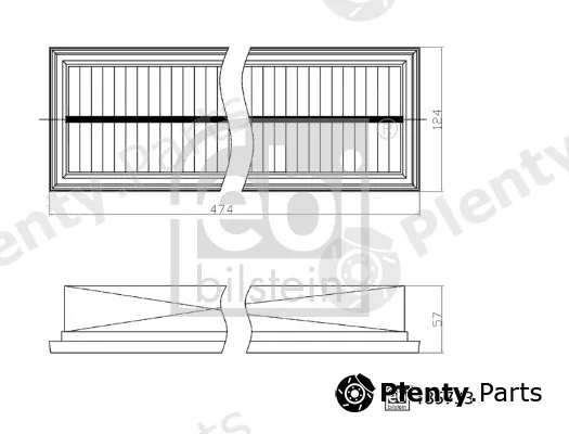 febi bilstein 185733 — Filter, cabin air