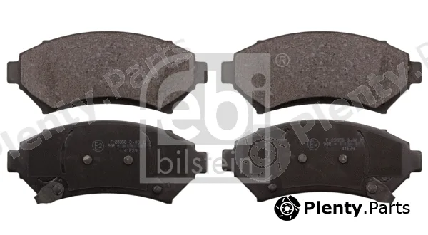 febi bilstein 116156 — Brake Pad Set, disc brake