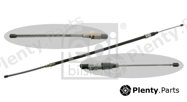 febi bilstein 14208 — Cable Pull, parking brake