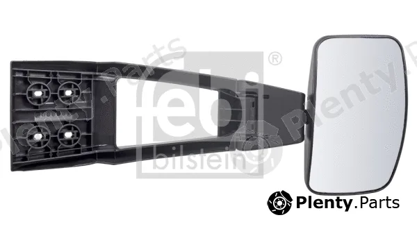 febi bilstein 100909 — Front Mirror, driver cab