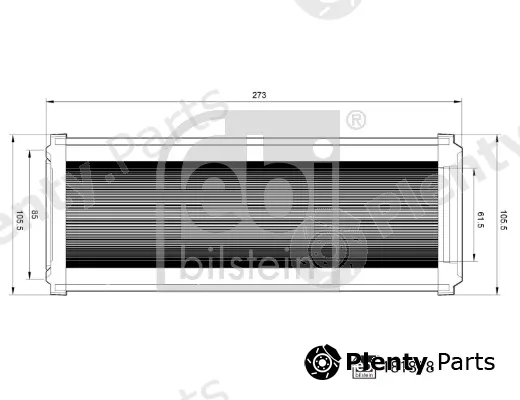 febi bilstein 181878 — Air Filter