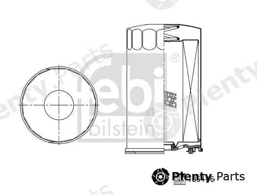 febi bilstein 185166 — Coolant Filter febi Plus