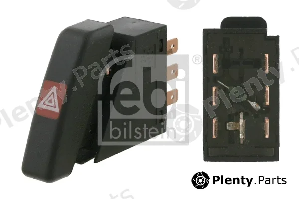febi bilstein 01515 — Hazard Warning Light Switch febi Plus