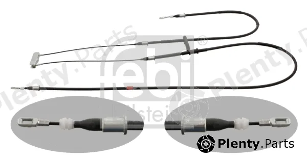 febi bilstein 29305 — Cable Pull, parking brake
