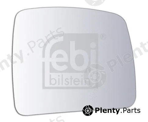 febi bilstein 100886 — Mirror Glass, wide angle mirror