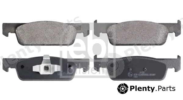 febi bilstein 16965 — Brake Pad Set, disc brake