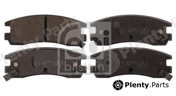 febi bilstein 116154 — Brake Pad Set, disc brake