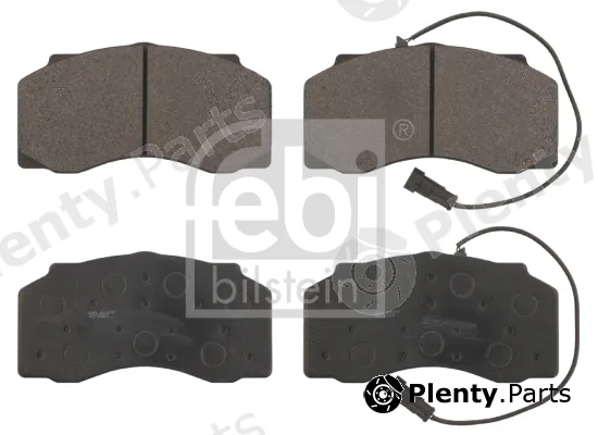 febi bilstein 16691 — Brake Pad Set, disc brake