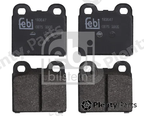 febi bilstein 183647 — Brake Pad Set, disc brake