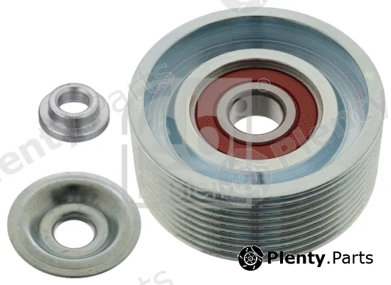 febi bilstein 100566 — Deflection/Guide Pulley, V-ribbed belt