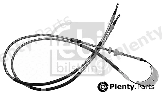 febi bilstein 06168 — Cable Pull, parking brake