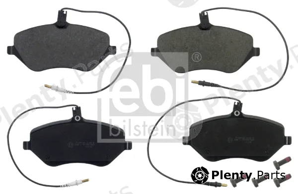 febi bilstein 16829 — Brake Pad Set, disc brake