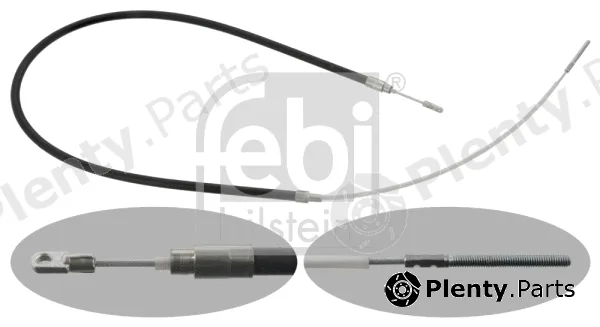 febi bilstein 01759 — Cable Pull, parking brake