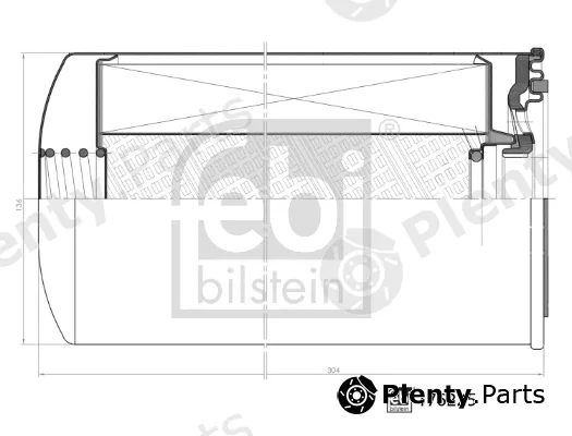 febi bilstein 176225 — Fuel Filter