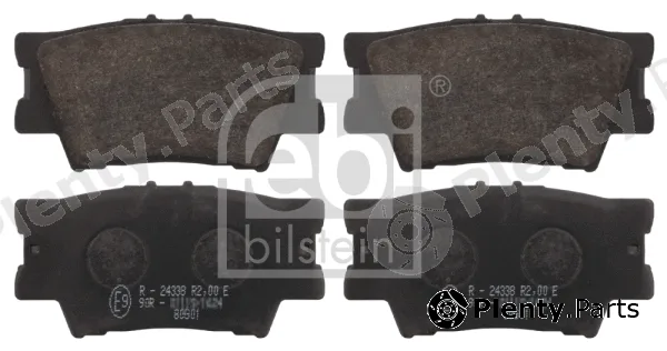 febi bilstein 16651 — Brake Pad Set, disc brake