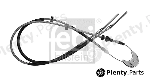 febi bilstein 05886 — Cable Pull, parking brake