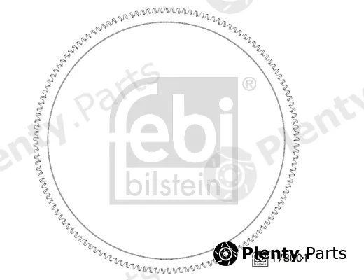 febi bilstein 178001 — Ring Gear, flywheel
