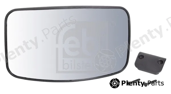 febi bilstein 100893 — Front Mirror, driver cab
