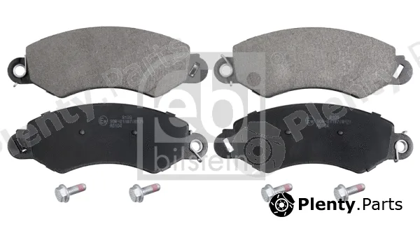 febi bilstein 16966 — Brake Pad Set, disc brake