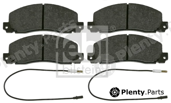 febi bilstein 16443 — Brake Pad Set, disc brake