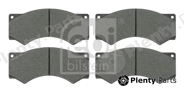 febi bilstein 16604 — Brake Pad Set, disc brake