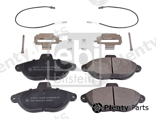 febi bilstein 16225 — Brake Pad Set, disc brake