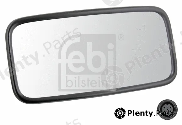 febi bilstein 49986 — Exterior Mirror, driver cab