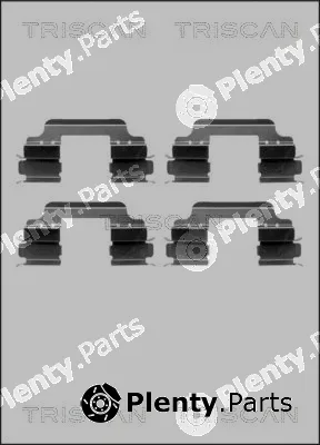 Triscan 8105101635 — Accessory Kit, disc brake pad