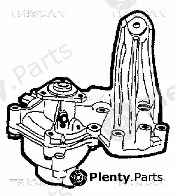 Triscan 860015012 — Water Pump, engine cooling